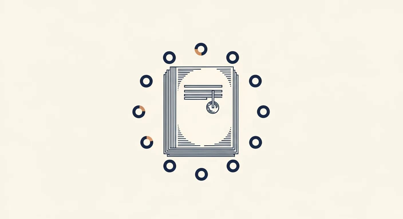 EU AI Act conformity, editorial illustration