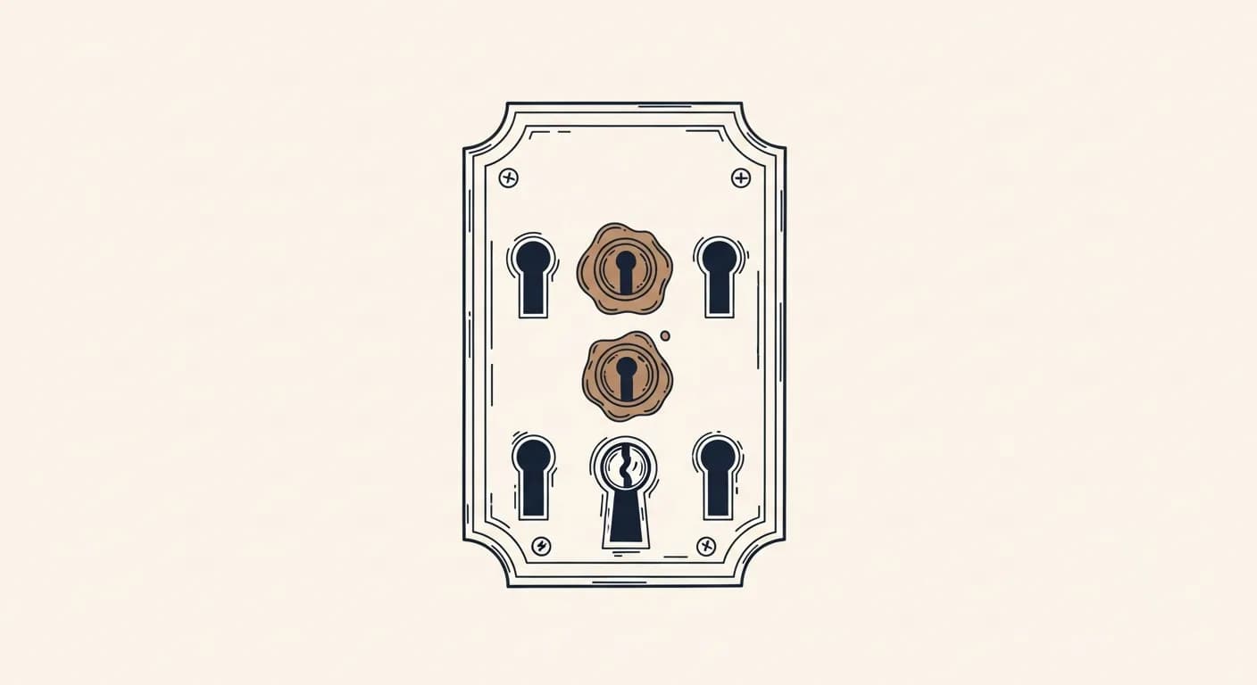 Vulnerability management, editorial illustration